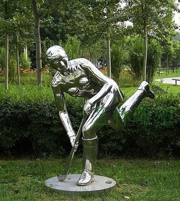 ग्रे आयरन रोडिन पोर्ट्रेट मूर्तिकला, 304 स्टेनलेस स्टील मूर्तिकला मानव चित्रा
